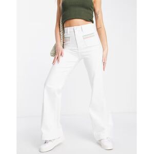 & Other Stories White Flare Jeans